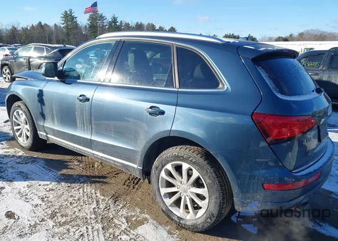 2015 Audi Q5 2.0T Premium from USA, damaged, VIN WA1CFAFP2FA074233